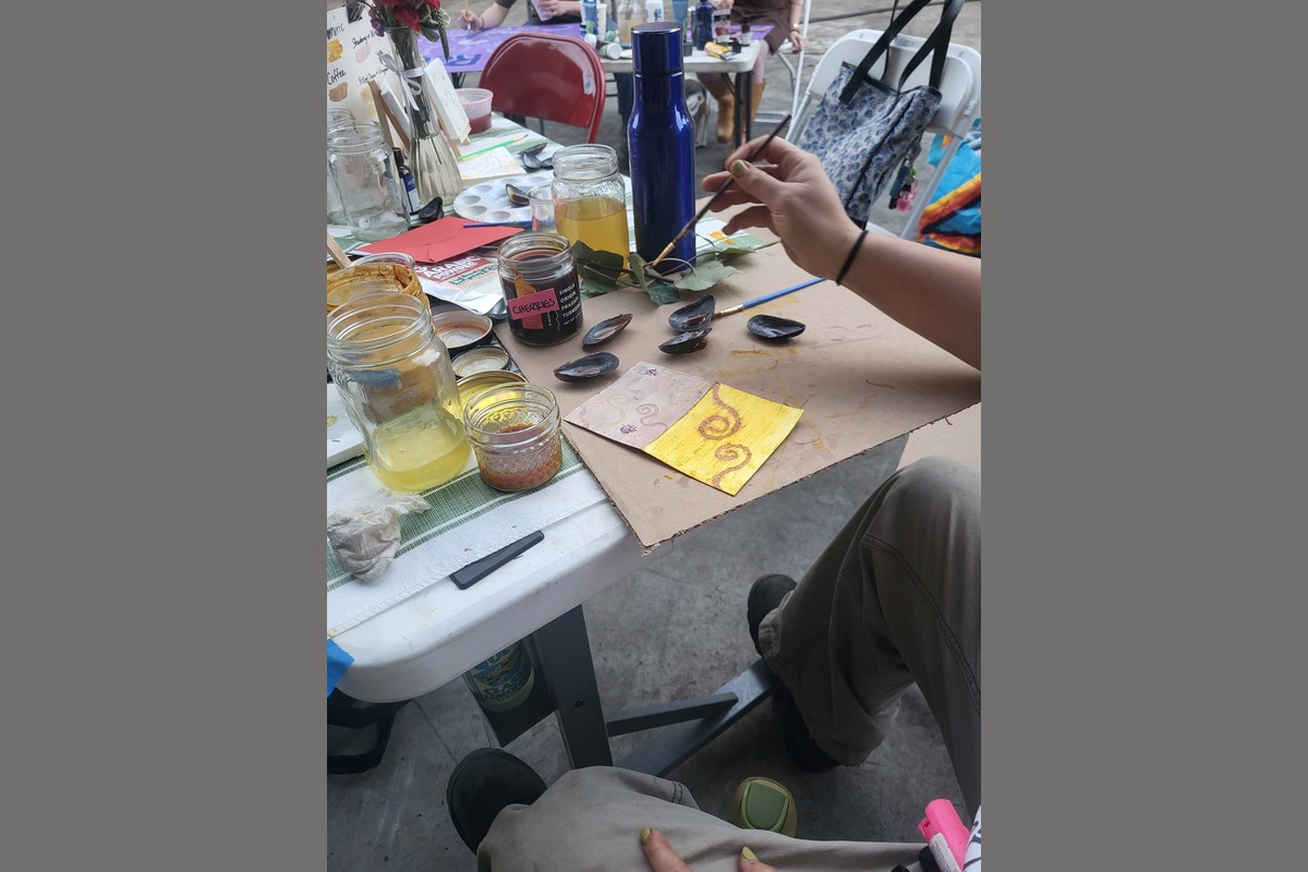 Art with composting