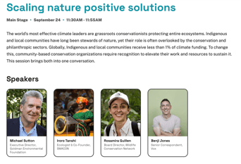 Scaling Nature Positive Solutions