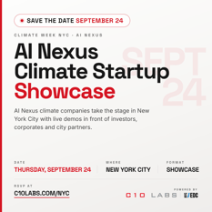 AI Nexus - Climate Startup Showcase