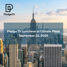 Pledge 1% Climate Week Luncheon