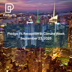 Pledge 1% Climate Week Reception