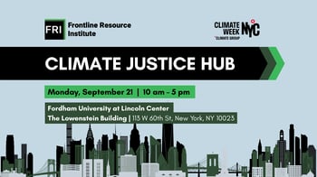 Frontline Resource Institute: Climate Justice Hub