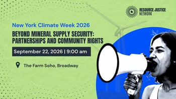 Beyond Mineral Supply Security: Partnerships and Community Rights