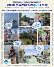 SaturBAY 2026: Making it Happen and Manifesting a Field Station for Flushing Bay
