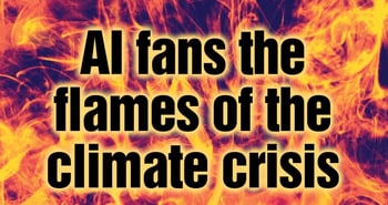 AI Fans the Climate Crisis