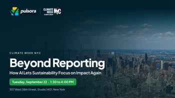 Beyond Reporting: How AI Lets Sustainability Focus on Impact Again