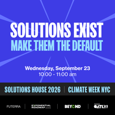 Solutions Exist: Make Them the Default