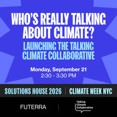 Who’s Really Talking About Climate? With The Talking Climate Collaborative