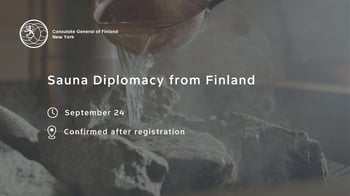 Sauna Diplomacy from Finland: Hot Ideas for a Circular Future