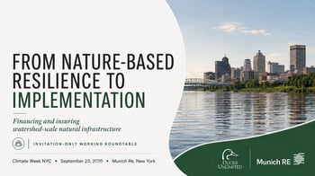From Nature-Based Resilience to Implementation: Financing and Insuring Watershed-Scale Natural Infrastructure