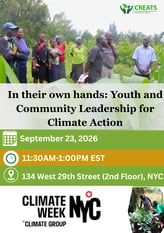 In Their Own Hands: Youth and Community Leadership for Climate Action