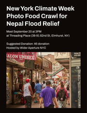 Photo Food Crawl for Nepal