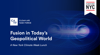 Fusion in Today's Geopolitical World