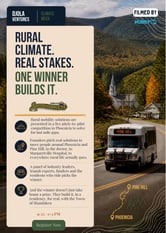NY Climate Tech Week: Catskills Micro Transit Challenge