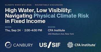 High Water, Low Visibility: Navigating Physical Climate Risk in Fixed Income