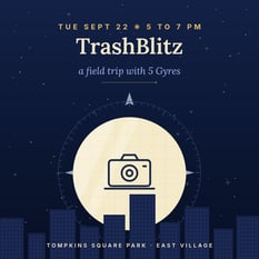 TrashBlitz with 5 Gyres