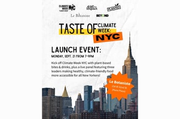 Launch Party: Taste of Climate Week
