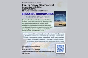 Fourth Friday Film Festival at Idlewild: Breaking Boundaries The Science of Our Planet