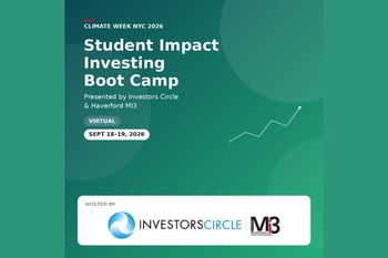 Student Impact Investing Boot Camp