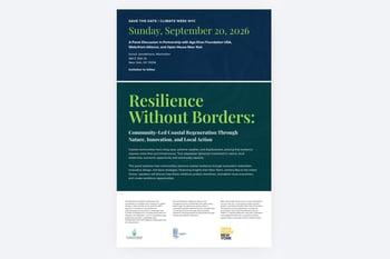 Resilience Without Borders: Community Led Coastal Regeneration Through Nature, Innovation, and Local Action