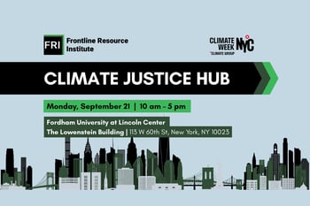 Frontline Resource Institute: Climate Justice Hub