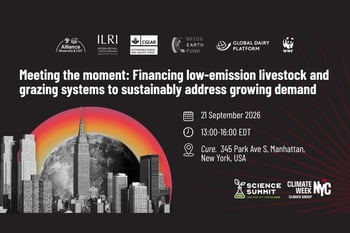 Meeting the moment: Financing low-emission livestock and grazing systems to sustainably address growing demand