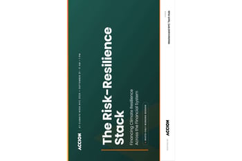 The Risk-Resilience Stack: Financing Climate Resilience Across the Financial System