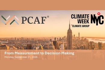 PCAF Signatory Workshop -- From Measurement to Decision Making