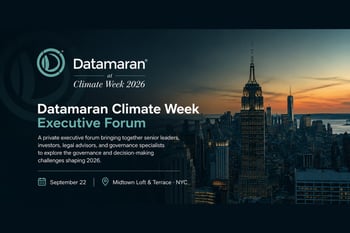 Datamaran's Executive Forum at Climate Week NYC