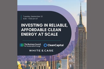 Investing in Reliable, Affordable Clean Energy at Scale