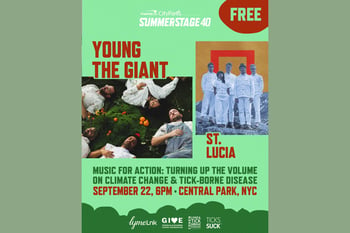 Capital One City Parks Foundation SummerStage Presents:  Music for Action ft. Young the Giant & St. Lucia