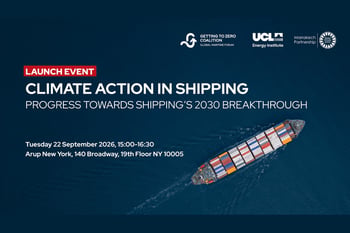 Climate Action in Shipping – Progress towards shipping’s 2023 breakthrough report launch
