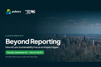 Beyond Reporting: How AI Lets Sustainability Focus on Impact Again