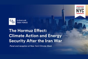 The Hormuz Effect: Climate Action and Energy Security After the Iran War | Panel & Reception