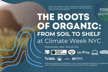 Food Tank at Climate Week NYC: Soil to Shelf