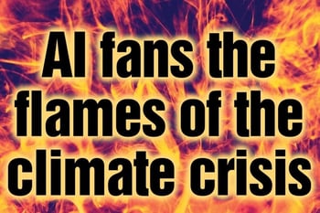 AI Fans the Climate Crisis