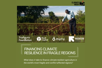 Financing Climate Resilience in Fragile Regions