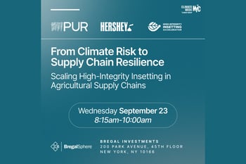 From Climate Risk to Supply Chain Resilience - Scaling High-Integrity Insetting in Agricultural Supply Chains