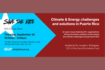 Climate & Energy Challenges and Solutions in Puerto Rico