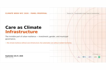 Resilience from the Ground Up: Care Systems as Climate Infrastructure in Local Governments