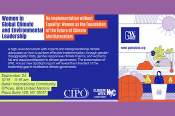 No Implementation without Equality: Women as the Foundation of the Future of Climate Multilateralism