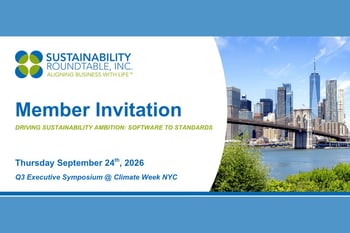 SR Inc's Q3 Executive Symposium: Driving Sustainability Ambition from Software to Standards