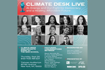 Climate Desk Live: AI, Energy, and Our Fight for Democracy and a Healthy, Affordable Future