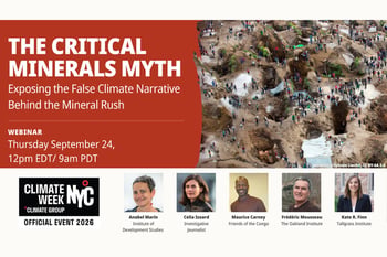 The Critical Minerals Myth: Exposing the False Climate Narrative Behind the Mineral Rush