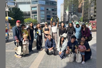 Climate Week 9/24 TrashBlitz Cleanup - Central Park