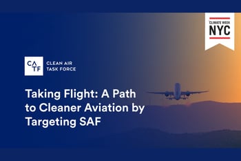 Taking Flight: A Path to Cleaner Aviation by Targeting SAF
