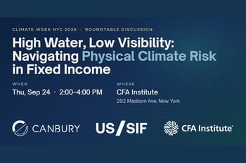 High Water, Low Visibility: Navigating Physical Climate Risk in Fixed Income