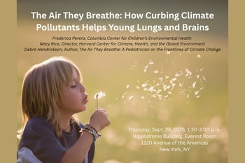 The Air They Breathe: How Curbing Climate Pollutants Helps Young Lungs and Brains