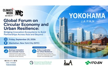 Global Forum on Circular Economy and Urban Resilience (Initiated by City of Yokohama, Japan)