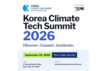 Korea Climate Tech Summit 2026